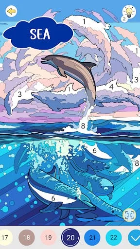 Color by Number: Coloring Book Screenshot 3