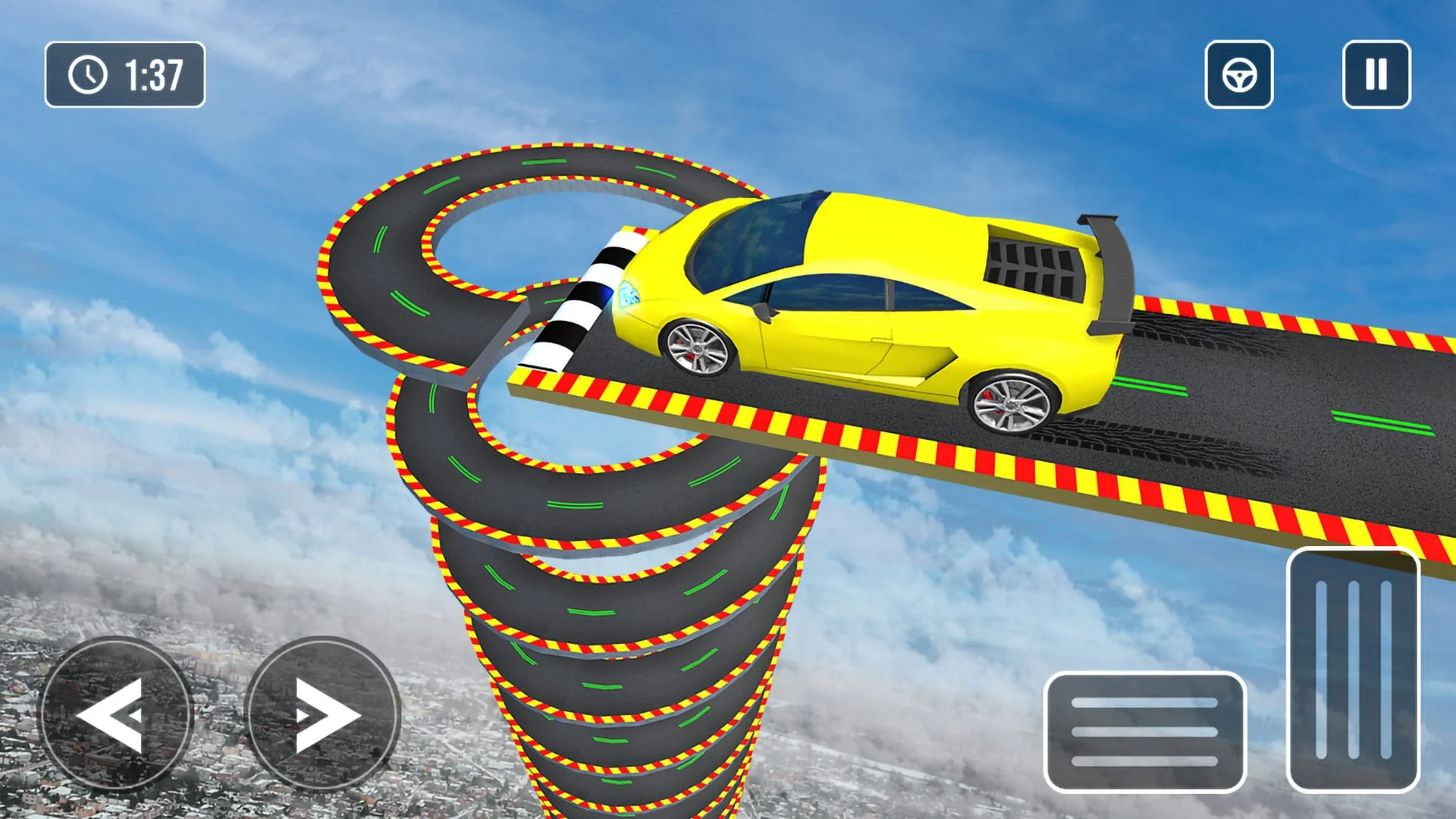 Impossible Car Stunt Game 3D Screenshot 1