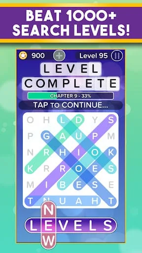 Word Search Addict Word Puzzle Screenshot 1