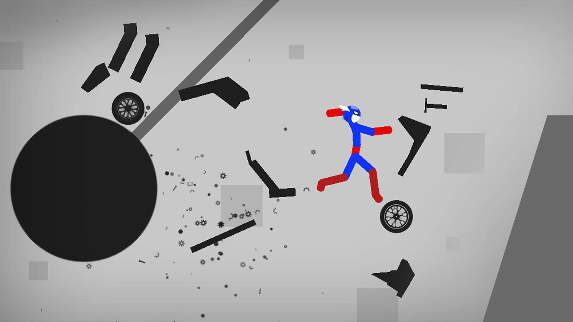Ragdoll Physics Simulator Screenshot 1