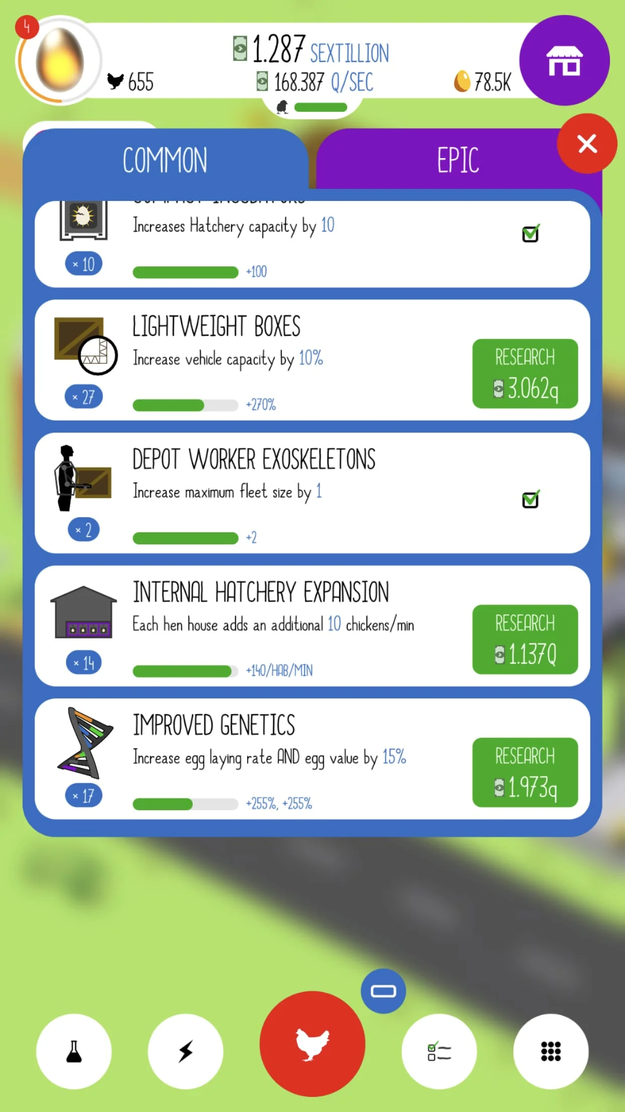 Egg, Inc. Screenshot 2