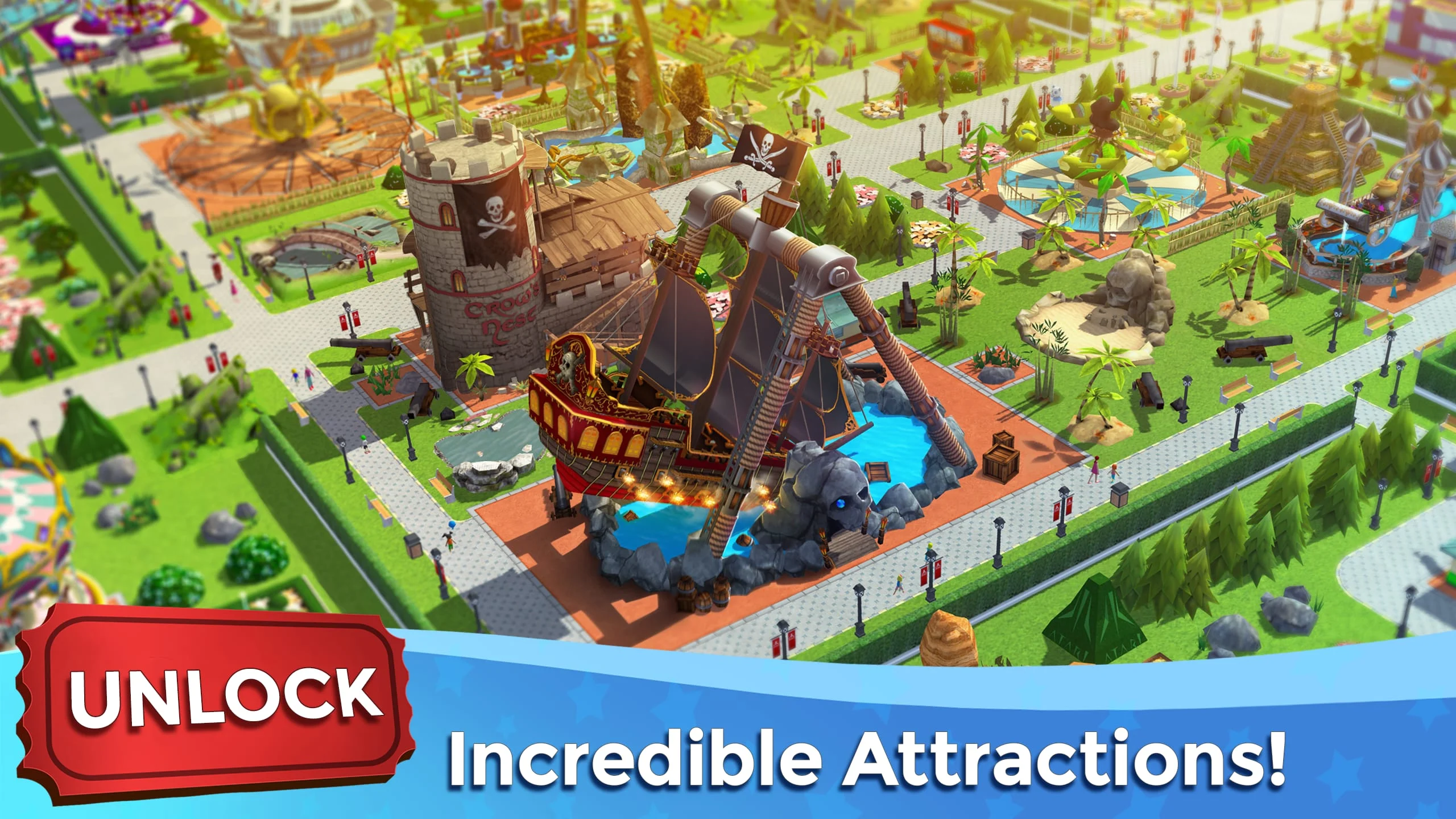 RollerCoaster Tycoon Touch Screenshot 3