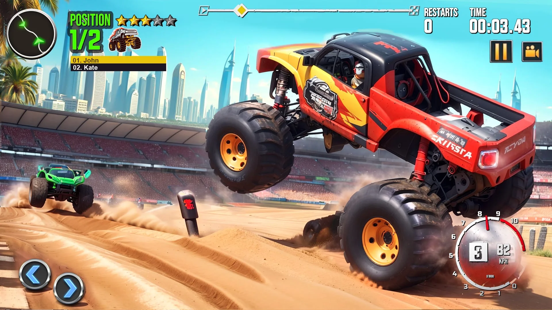 Monster Truck Demolition Derby Screenshot 1