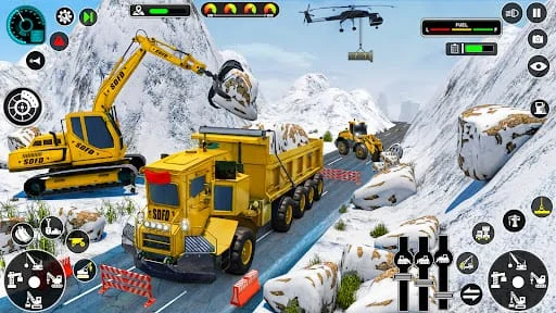Grand Snow Excavator Simulator Screenshot 1
