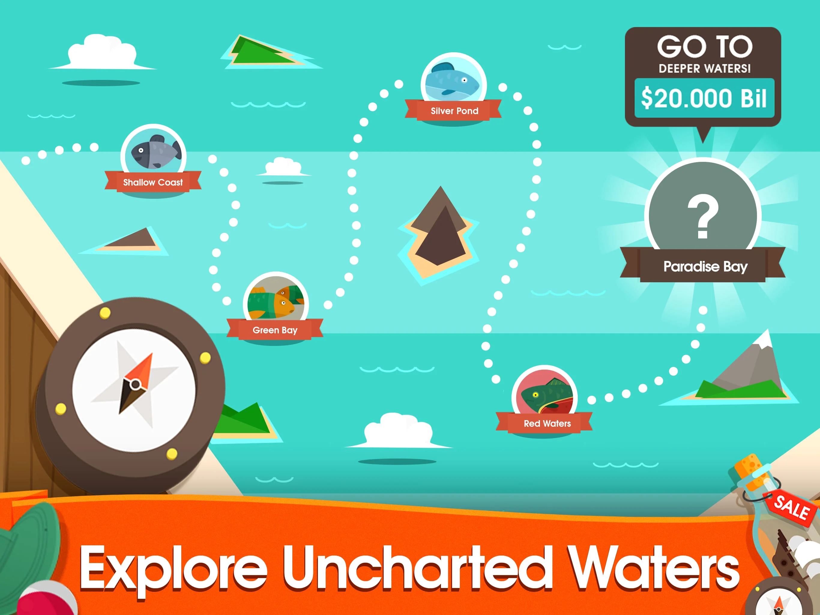 Hooked Inc: Fishing Games Screenshot 4