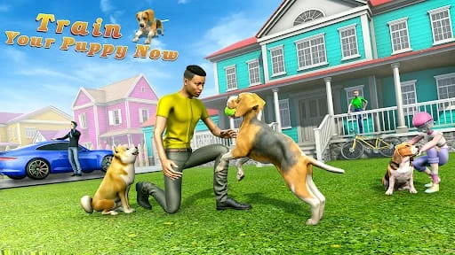 Virtual Pet Life - Dog Games Screenshot 2