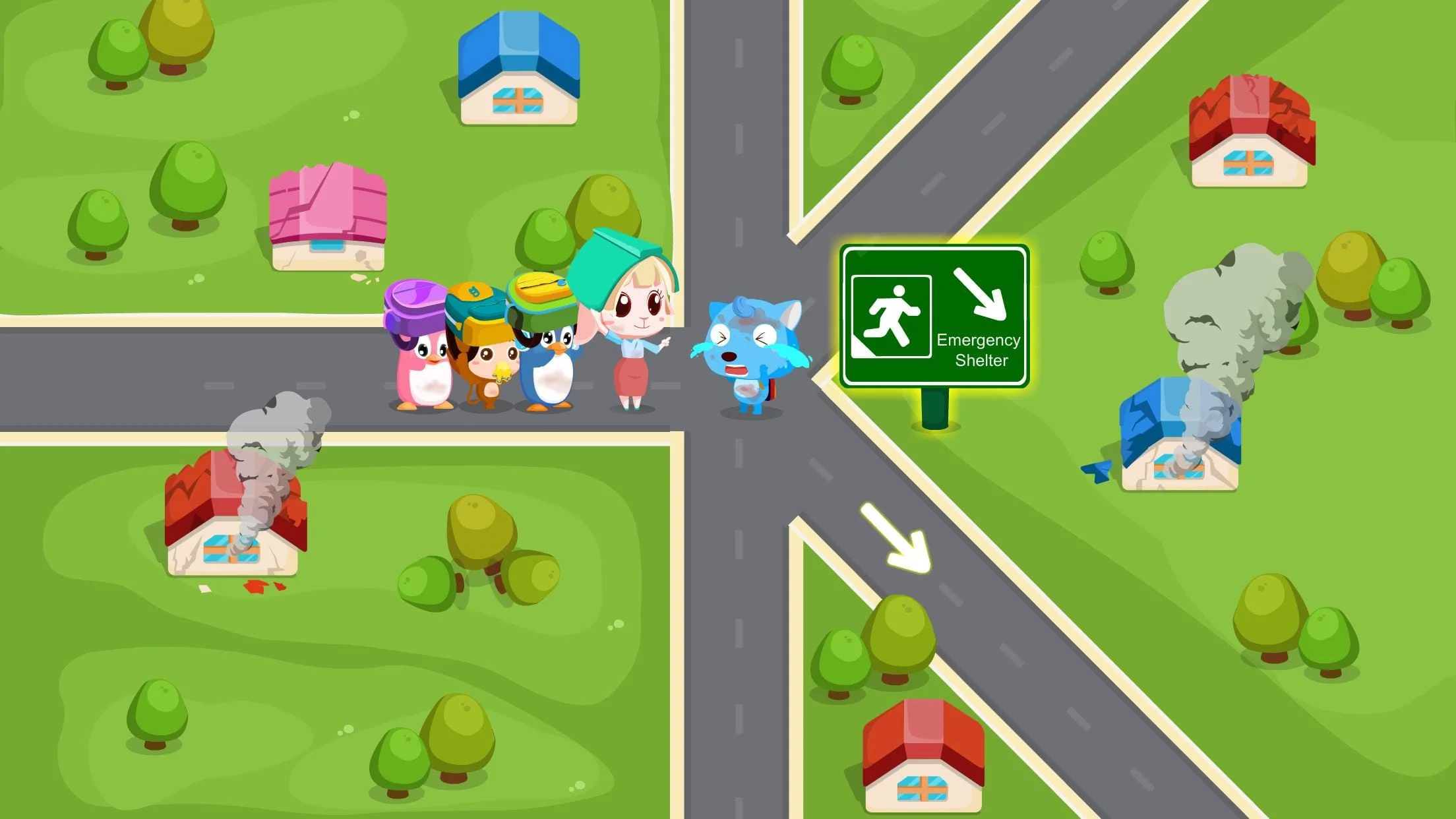 Baby Panda Earthquake Safety 2 Screenshot 3