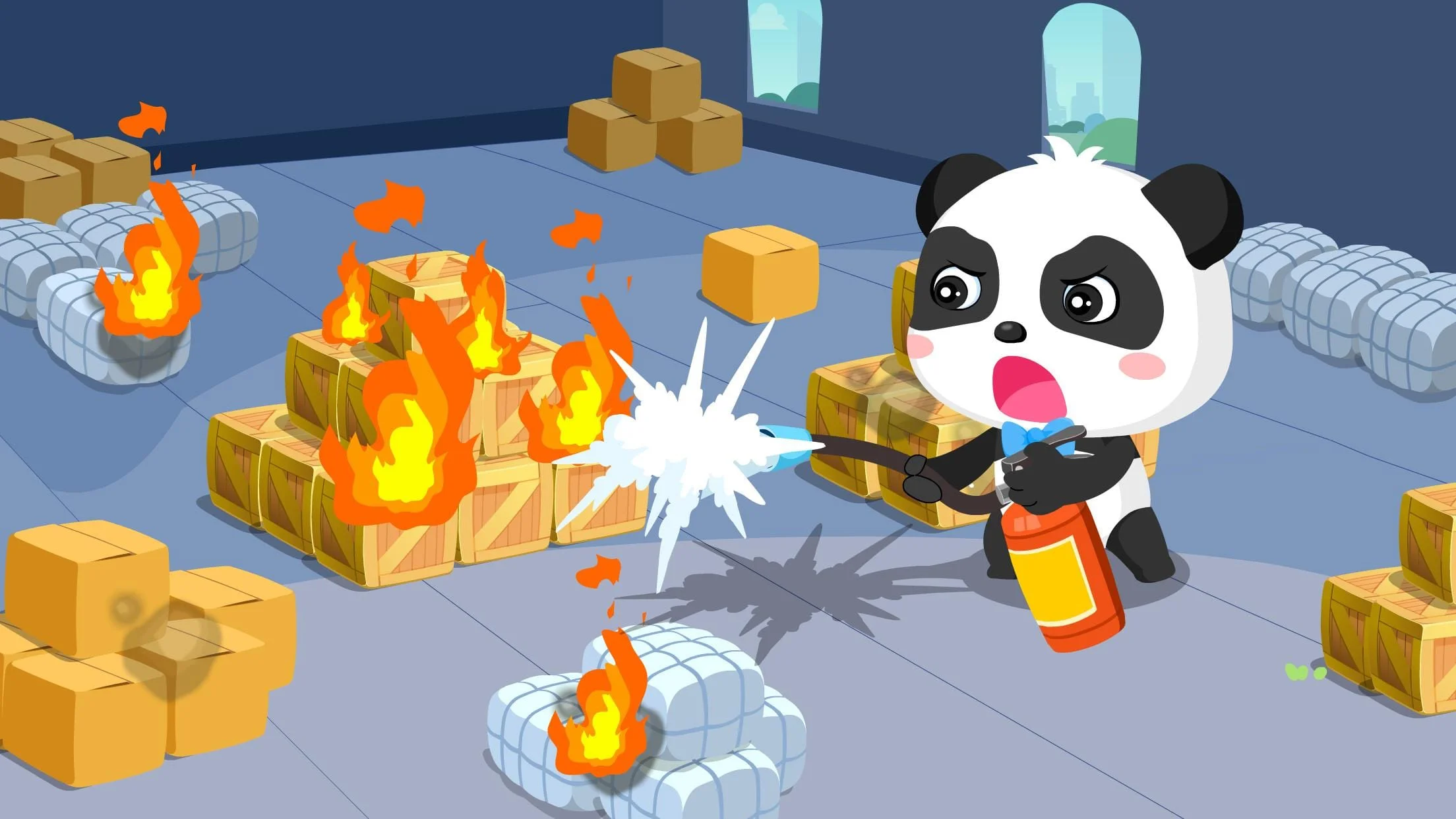 Baby Panda Earthquake Safety 2 Screenshot 4