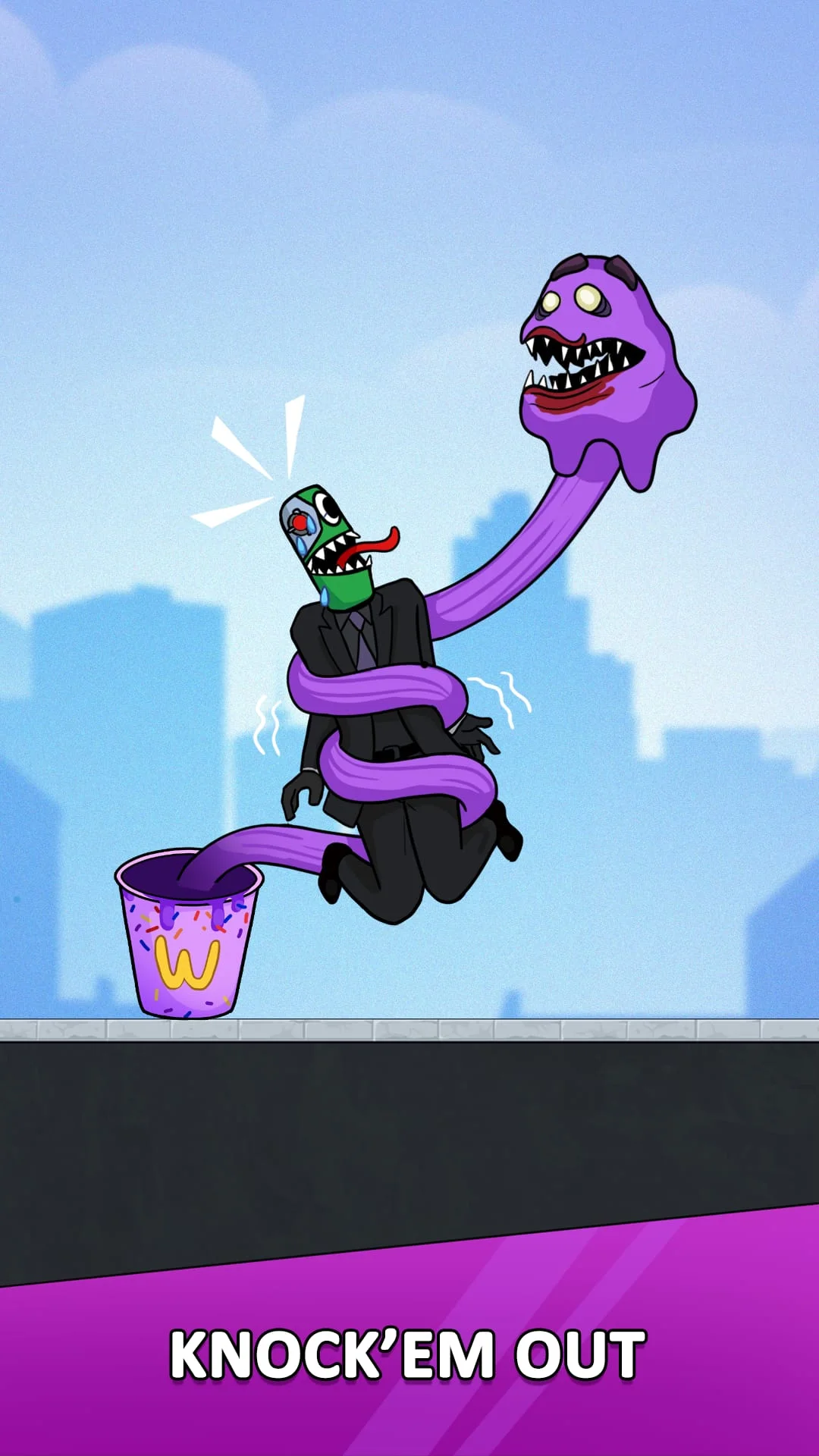 Head Monster: Move Survival Screenshot 1