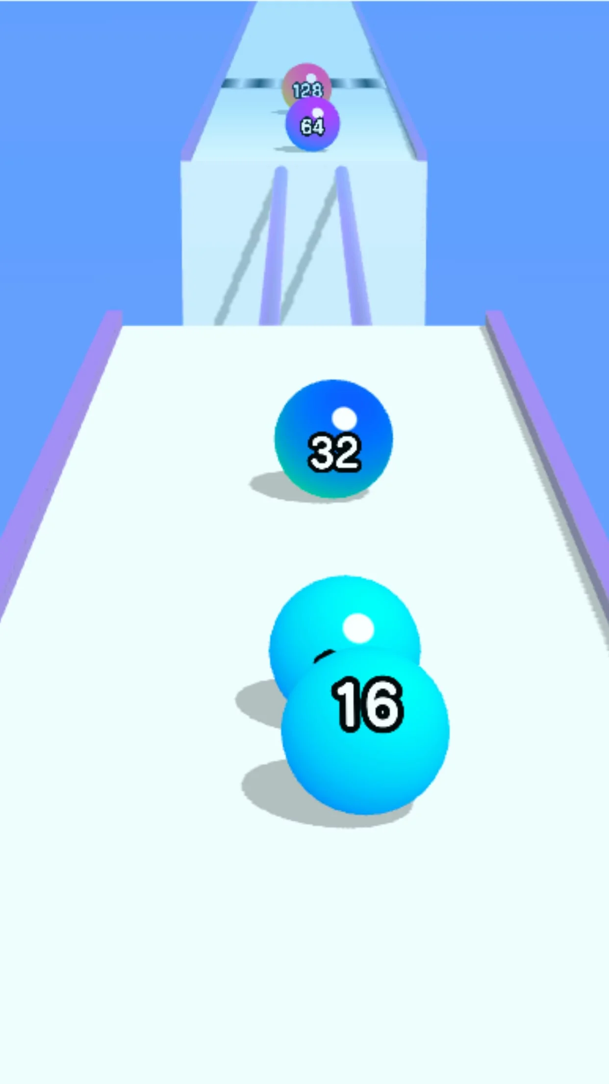 Ball Run 2048: merge number Screenshot 4