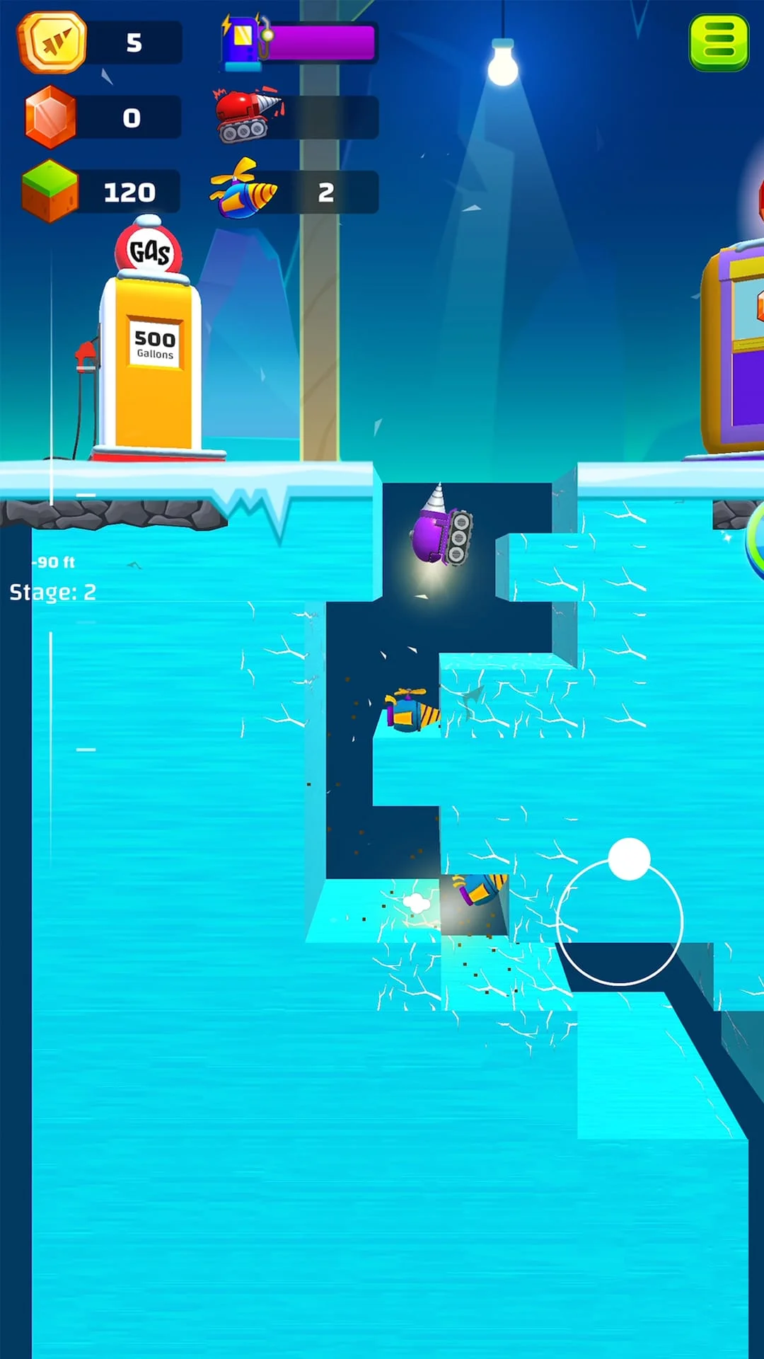 Ground Digger: Lava Hole Drill Screenshot 4