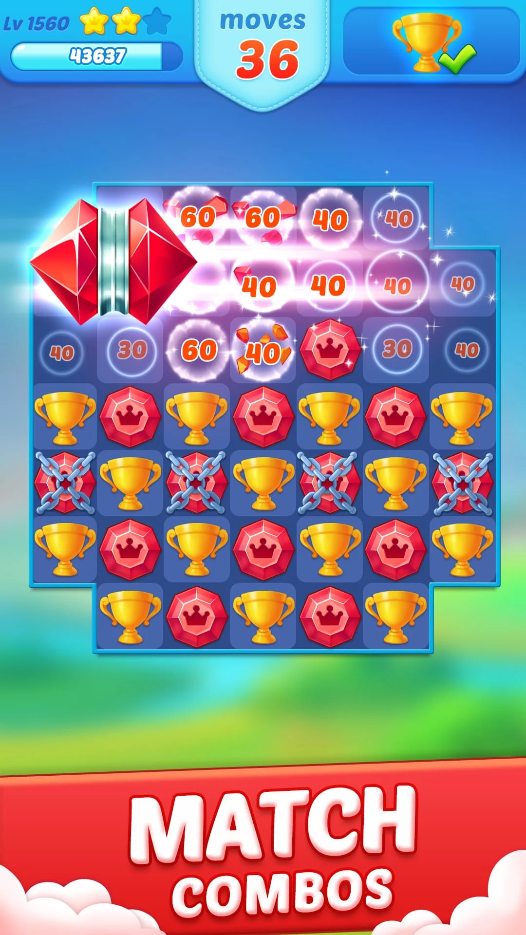 Jewel Crush™ - Match 3 Legend Screenshot 2