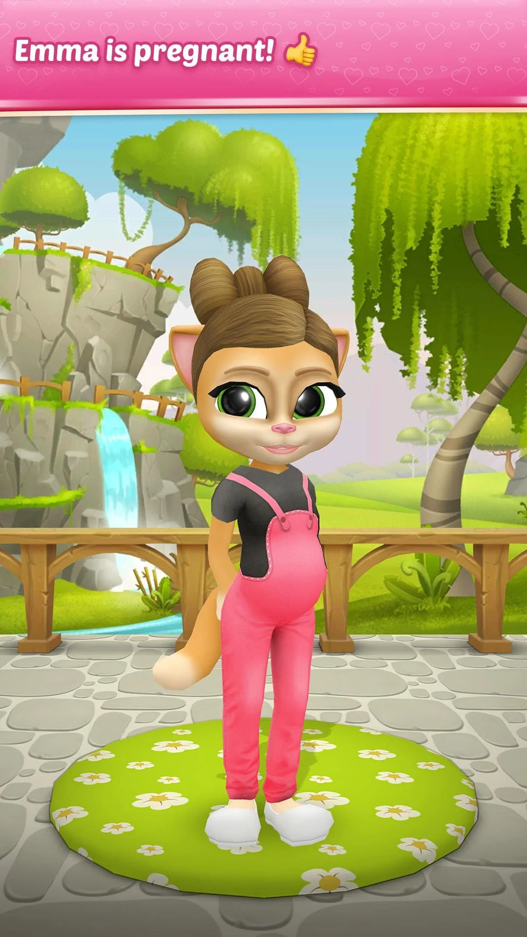 Pregnant Talking Cat Emma Screenshot 1