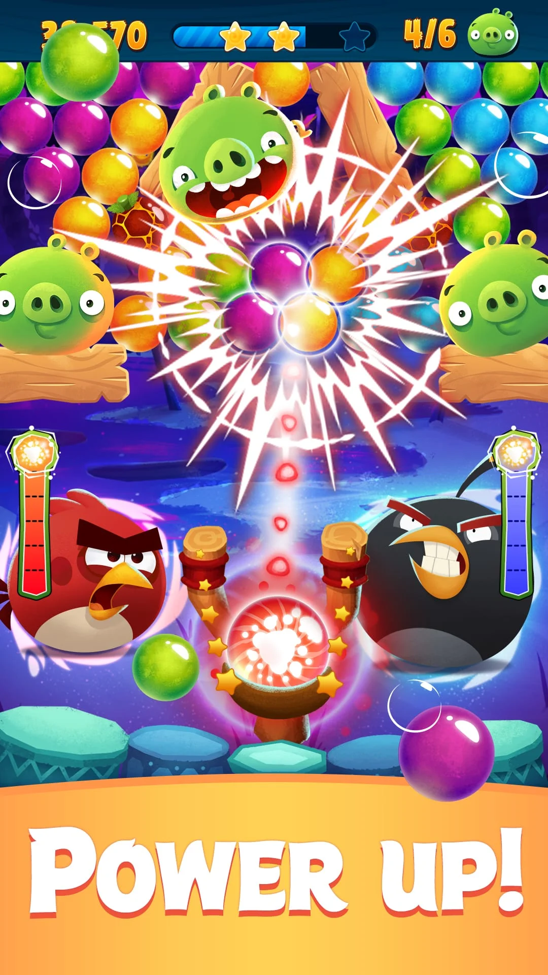 Angry Birds POP Bubble Shooter Screenshot 4