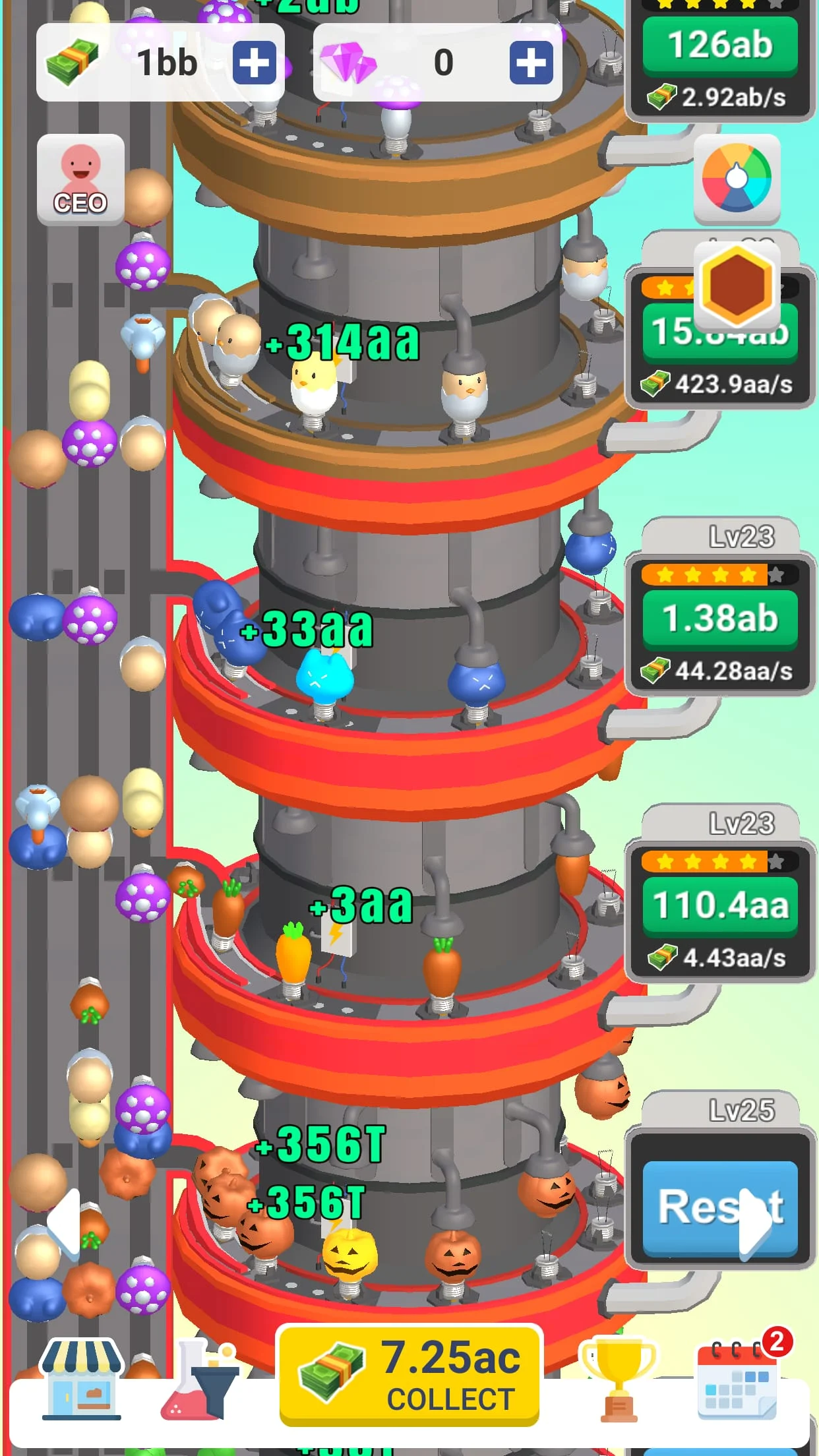 Idle Light Bulb Screenshot 4