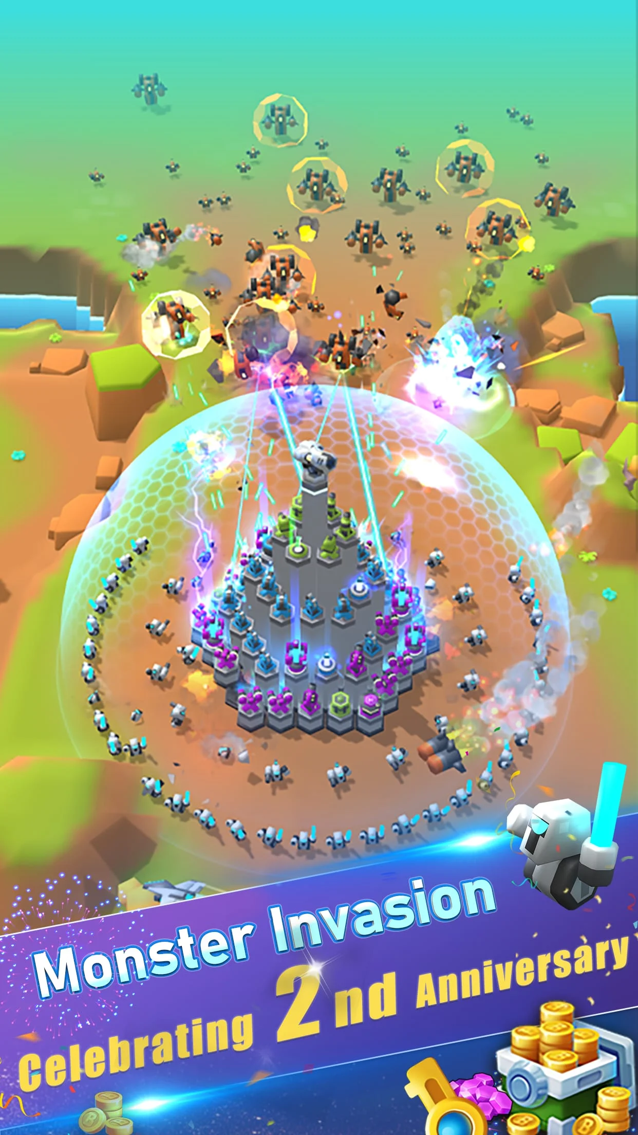 Mega Tower - Casual TD Game Screenshot 2
