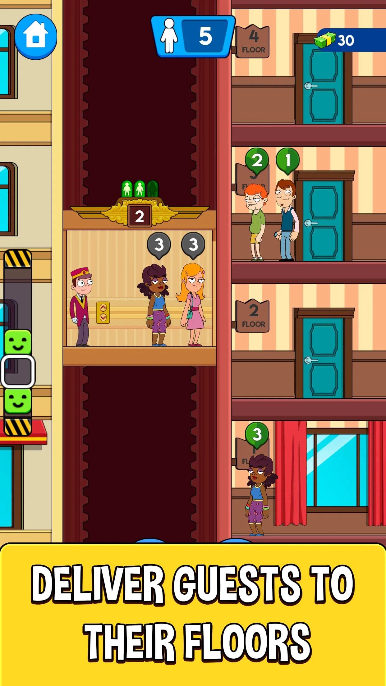 Hotel Elevator: Lift simulator Screenshot 1