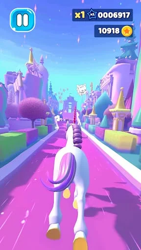 Unicorn Run: Horse Dash Games Screenshot 2