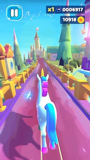 Unicorn Run: Horse Dash Games Screenshot 4