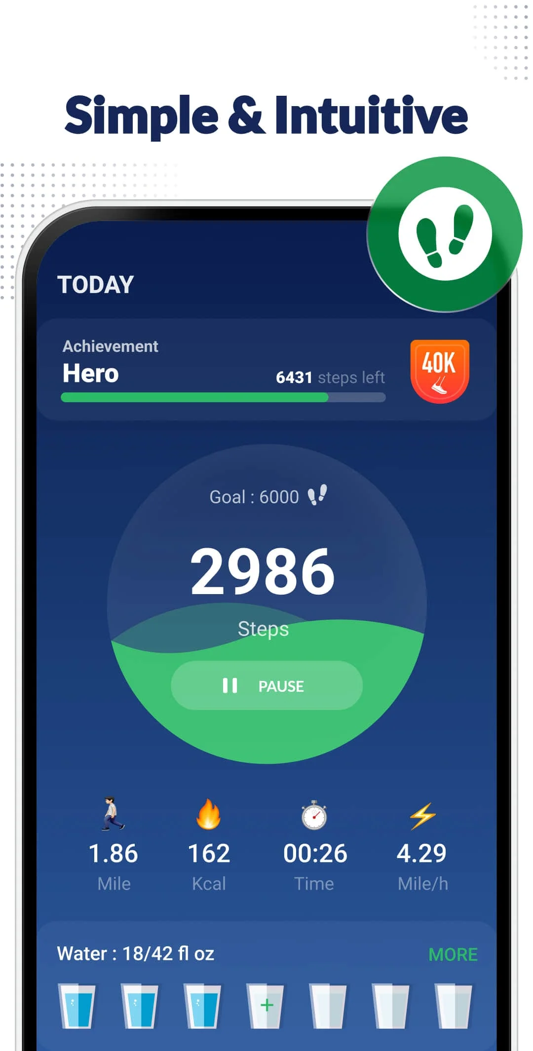 Step Counter - Pedometer Screenshot 2