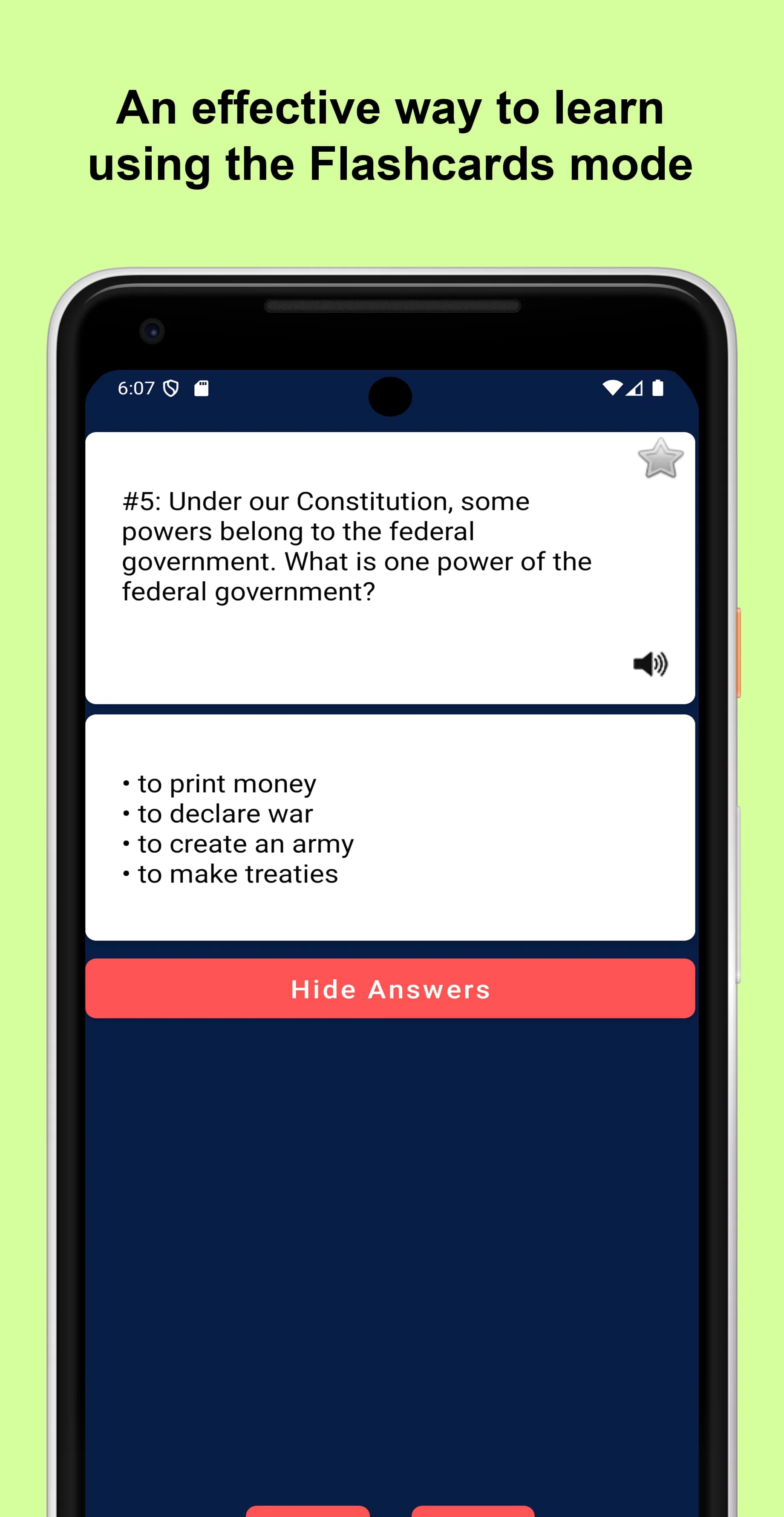 US Citizenship Test 2024 Screenshot 2