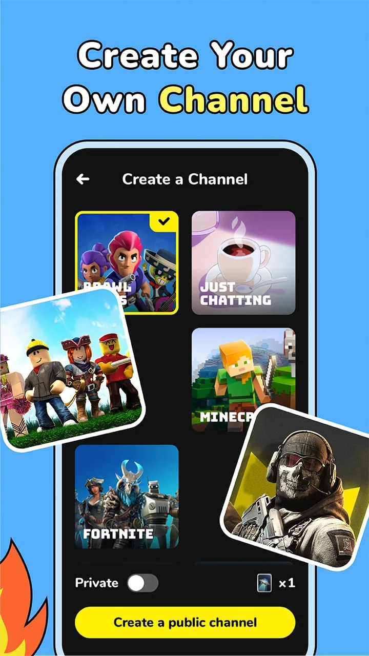 CastChat - Match & Voice Chat Screenshot 3