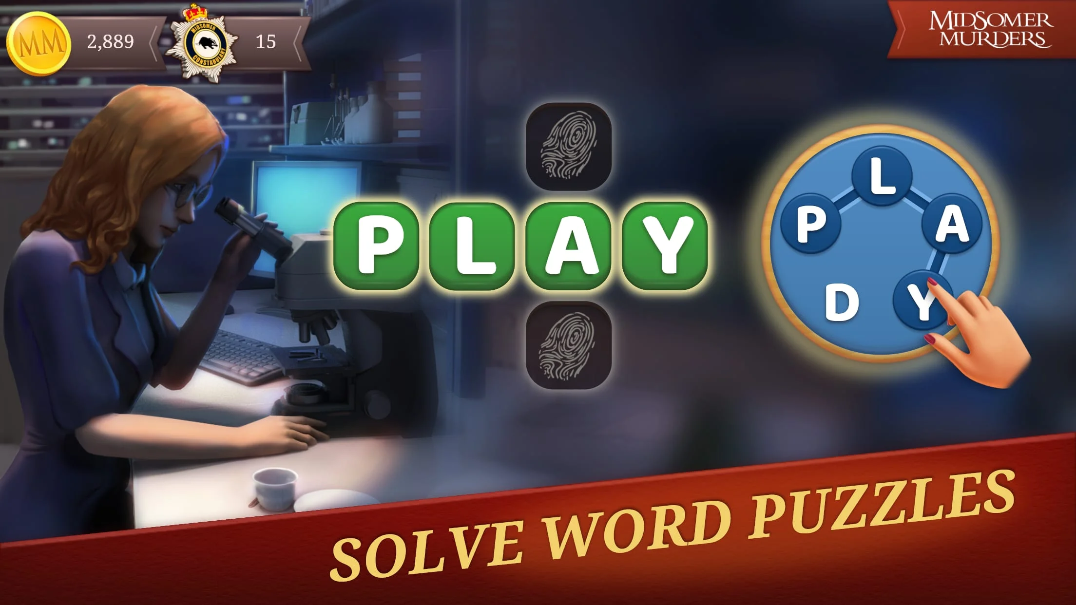 Midsomer Murders: Word Puzzles Screenshot 2