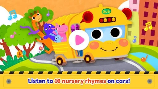 Baby Shark Car Town: Kid Games Screenshot 1