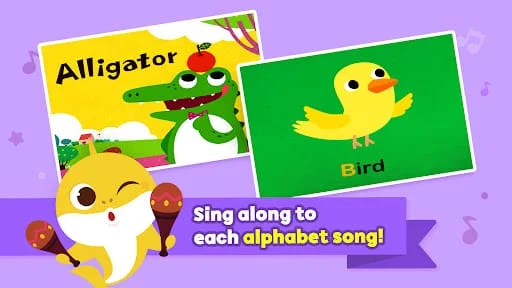 Baby Shark ABC Phonics: Games Screenshot 1