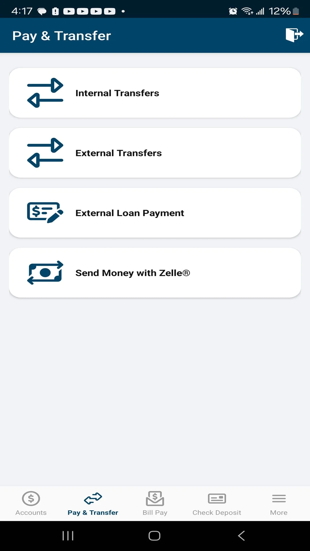 Provident Bank Screenshot 2