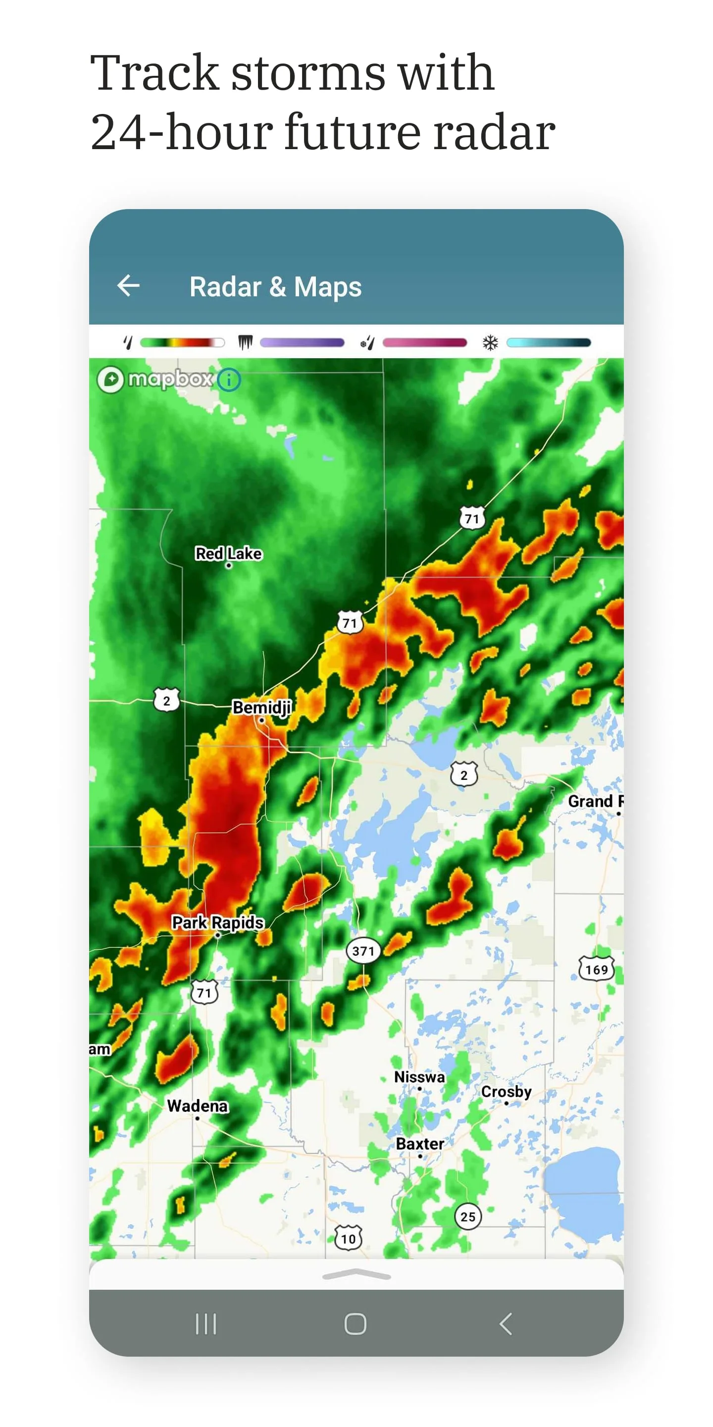 The Weather Channel - Radar Screenshot 3