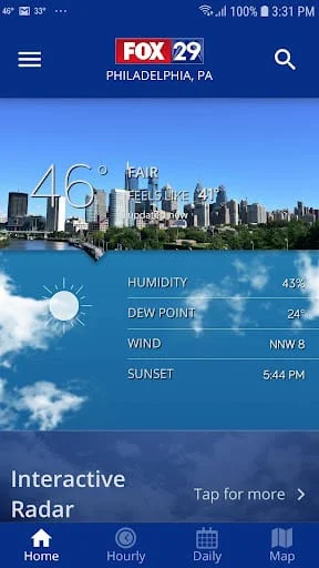 FOX 29 Philadelphia: Weather Screenshot 1