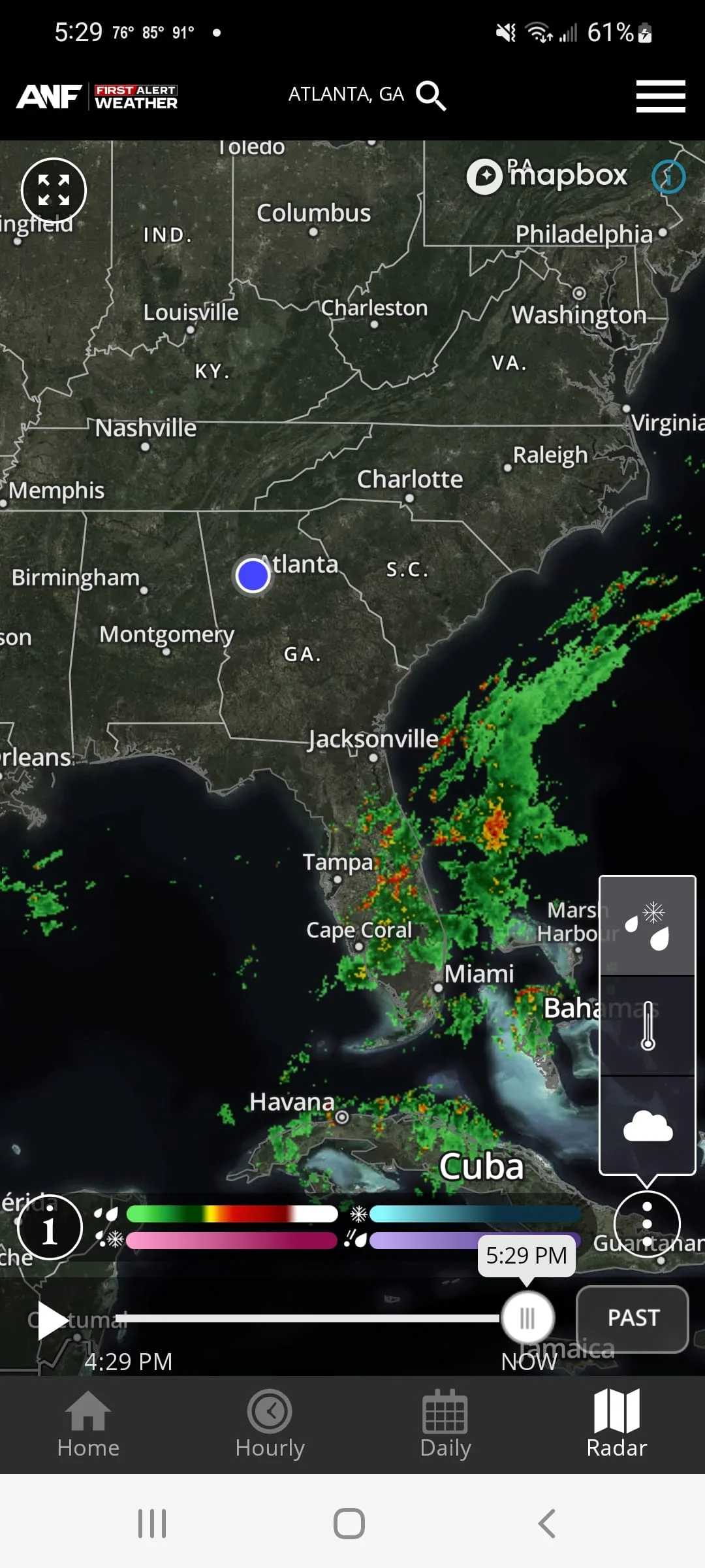 ANF First Alert Weather Screenshot 4