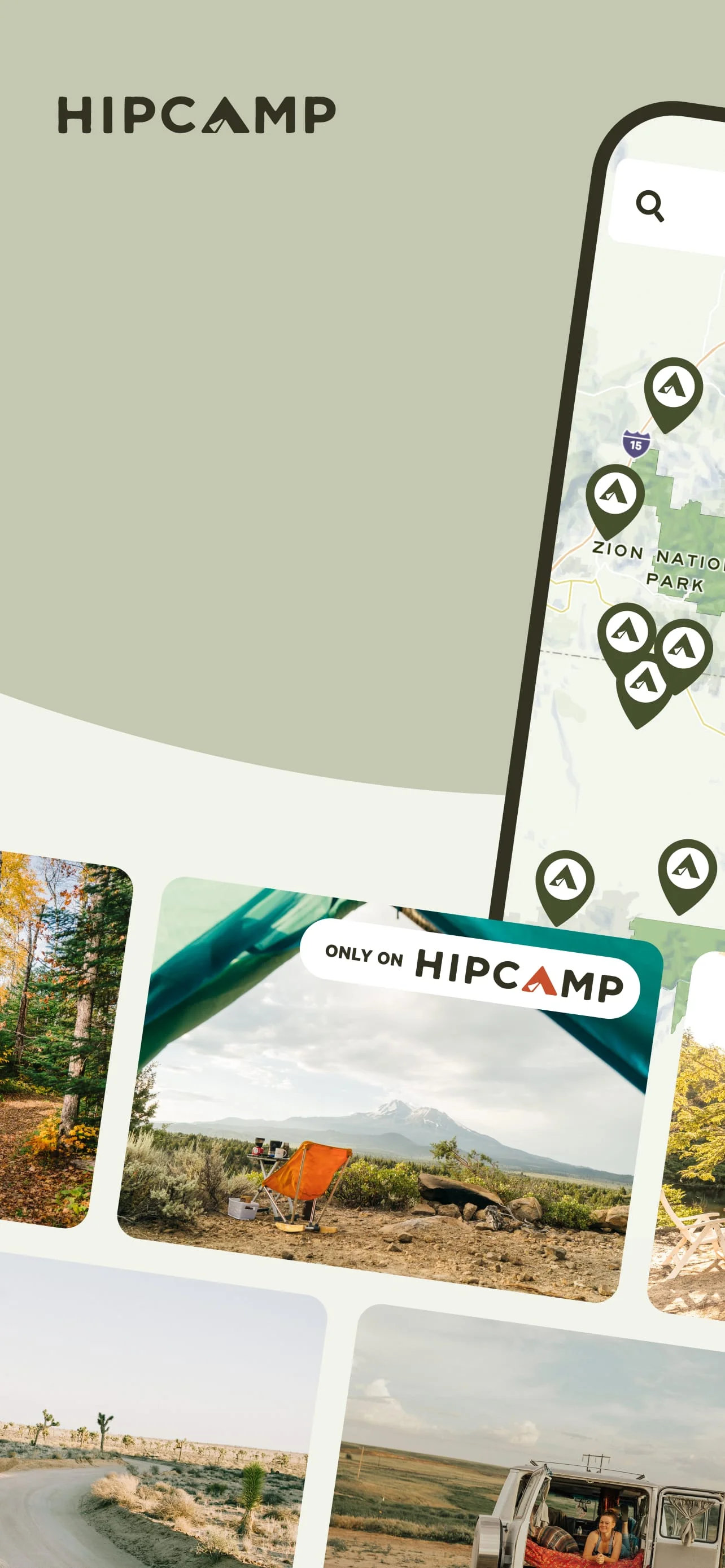 Hipcamp: Camping, RVs & Cabins Screenshot 1