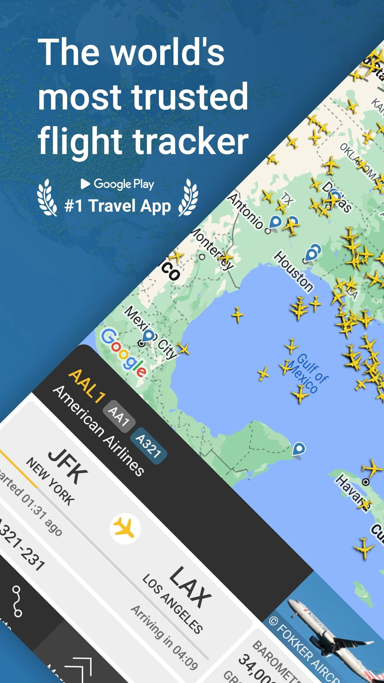 Flightradar24 Flight Tracker Screenshot 1