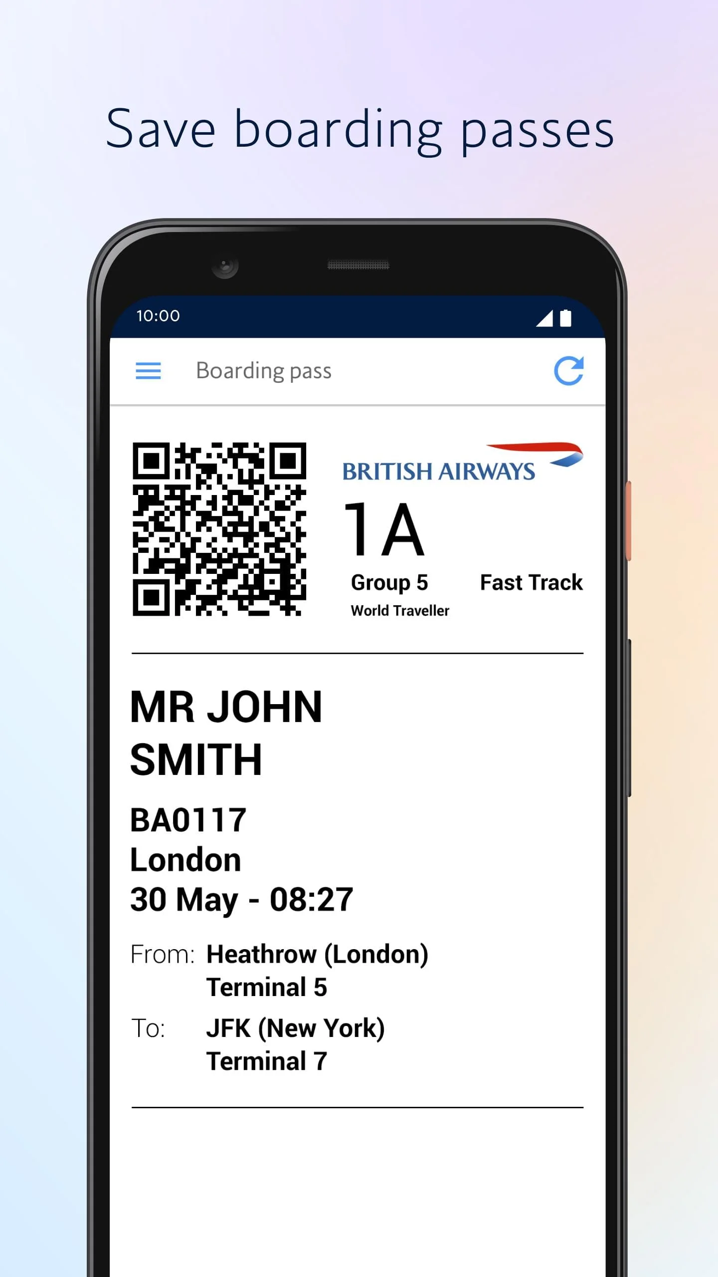 British Airways Screenshot 3