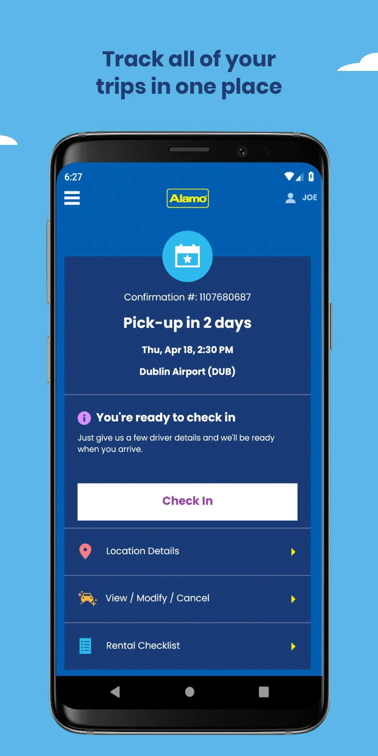 Alamo - Car Rental Screenshot 4