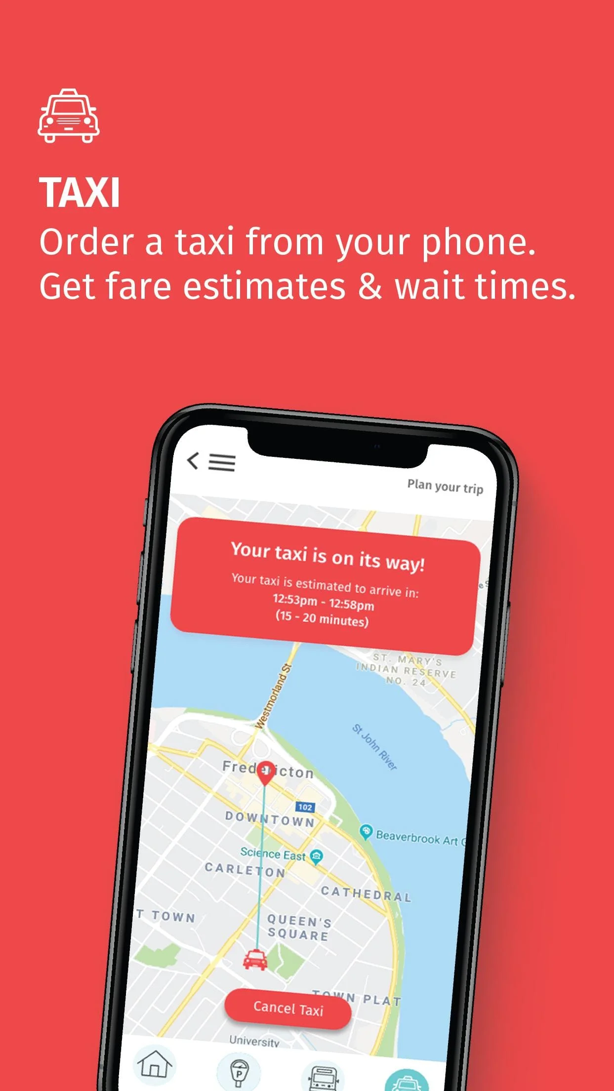 HotSpot Parking Transit Taxis Screenshot 4
