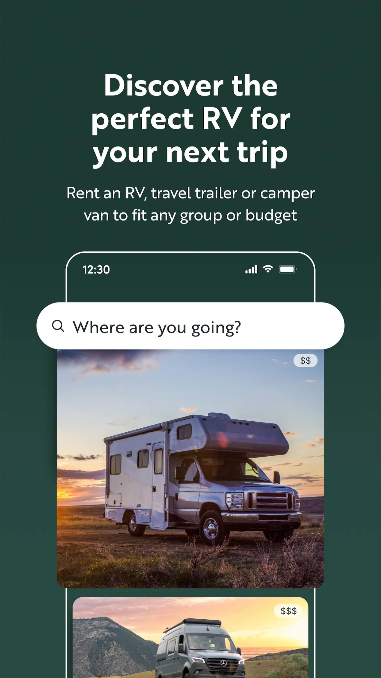 Outdoorsy - Rent an RV Screenshot 1
