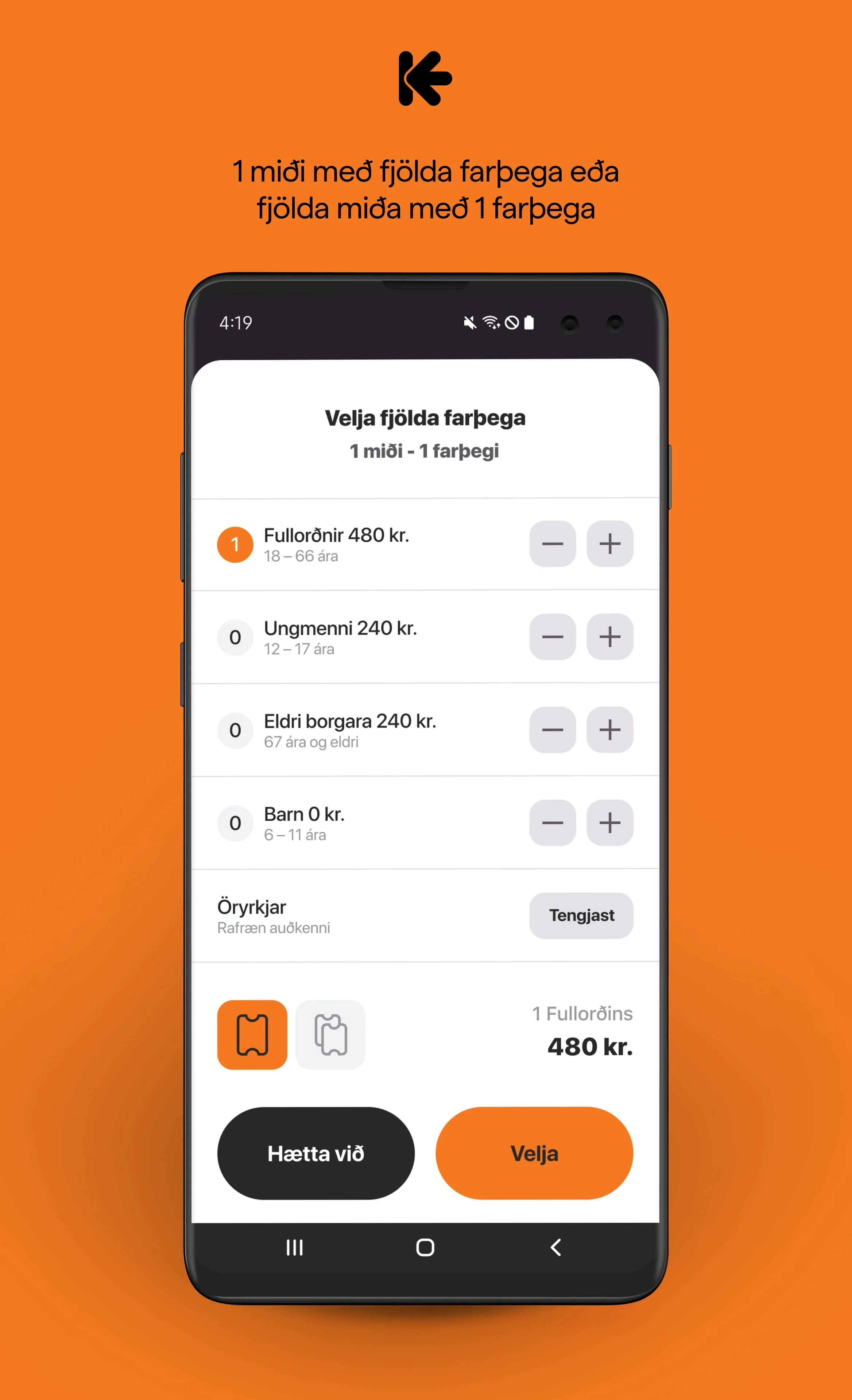 Klappið Screenshot 4