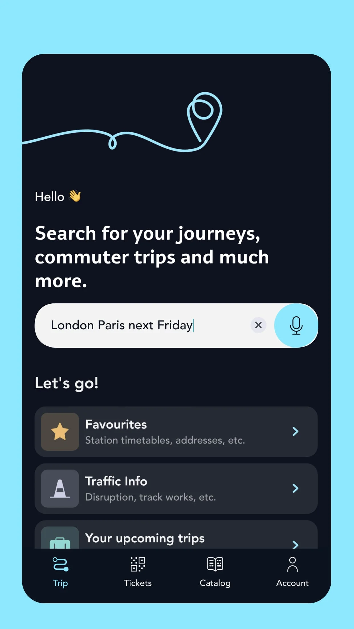 SNCF Connect: Trains & routes Screenshot 2