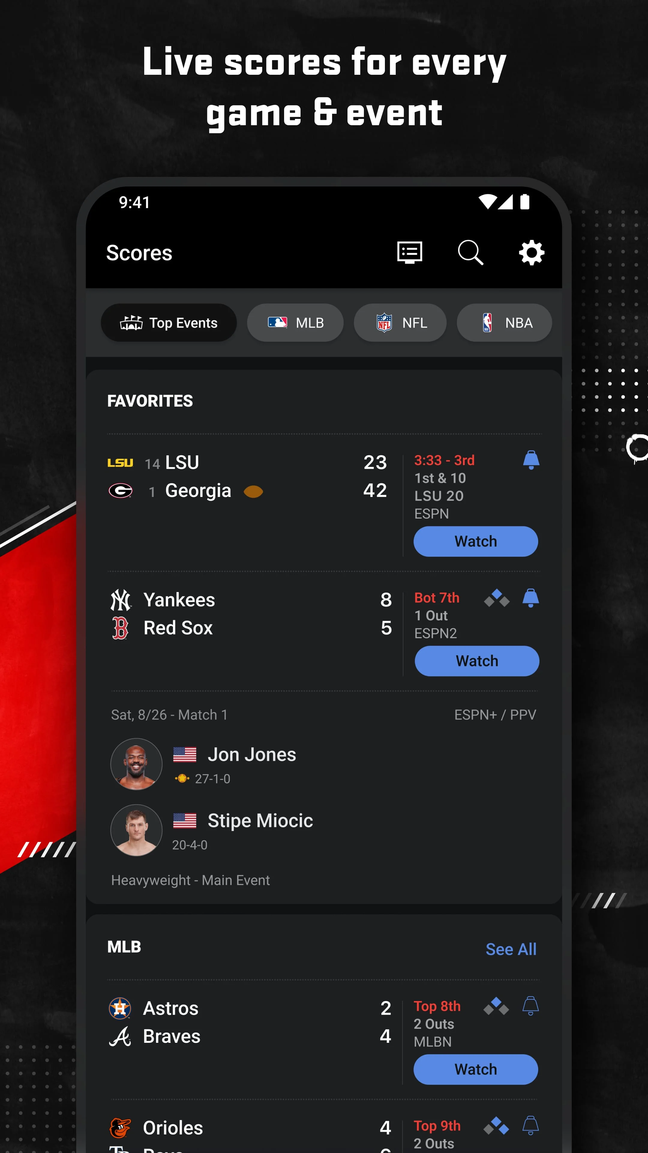 ESPN Screenshot 3