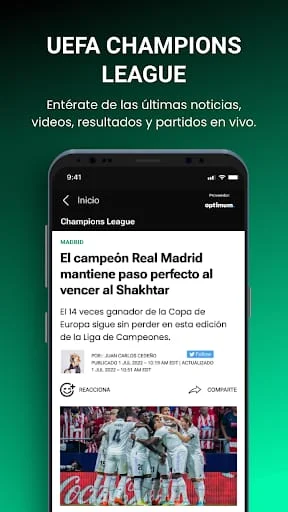 TUDN: TU Deportes Network Screenshot 4