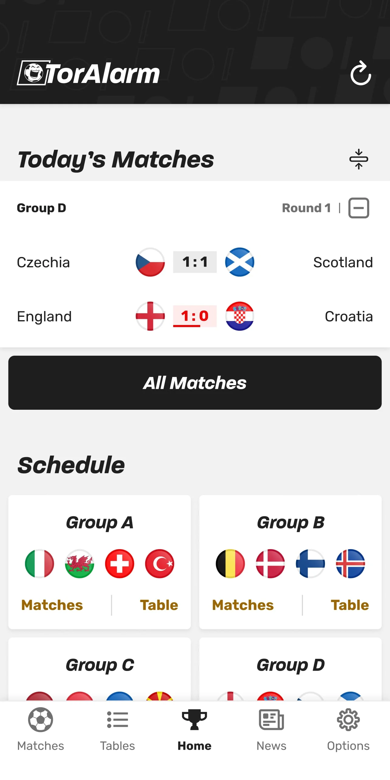 European Championship App 2024 Screenshot 1