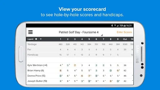 Golf Genius Screenshot 2