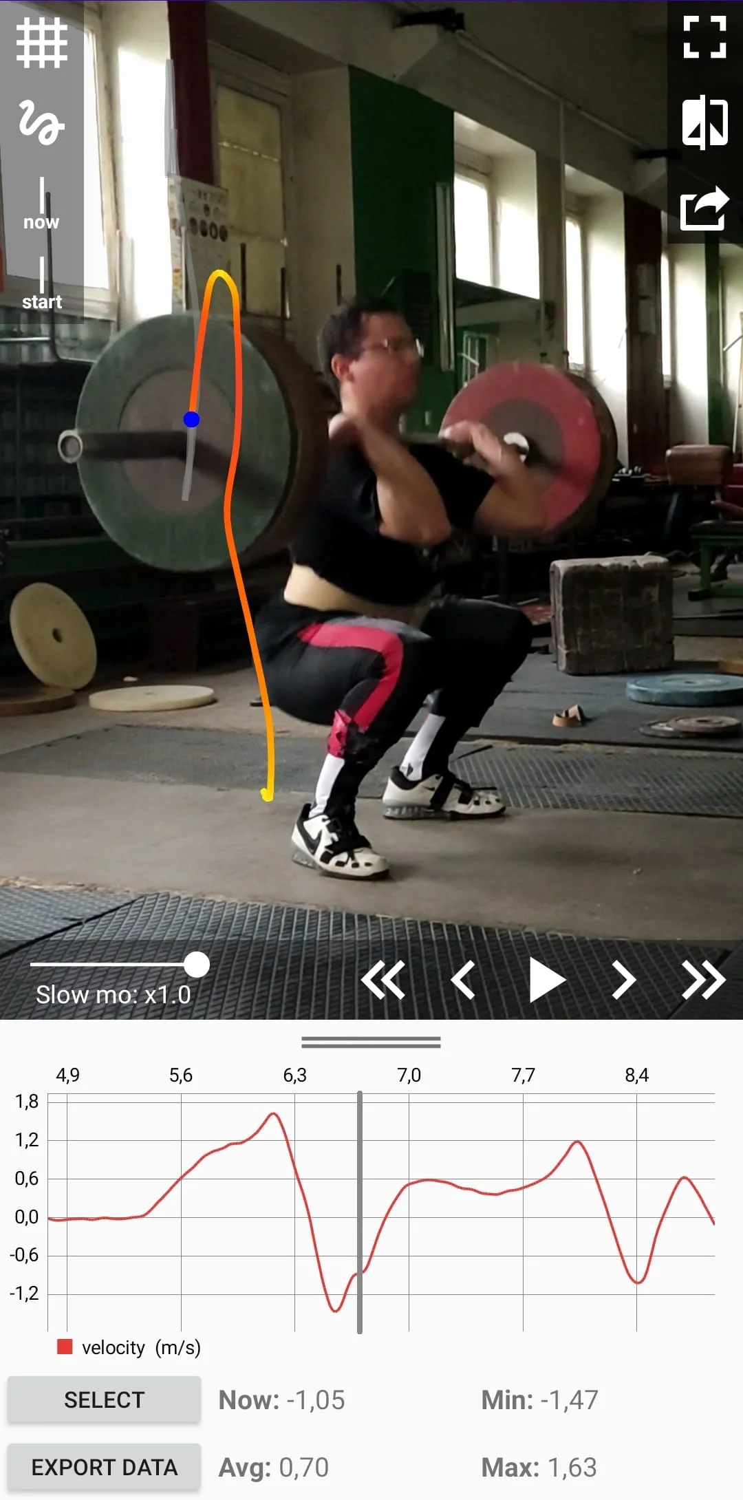 WL Analysis - bar path tracker Screenshot 3