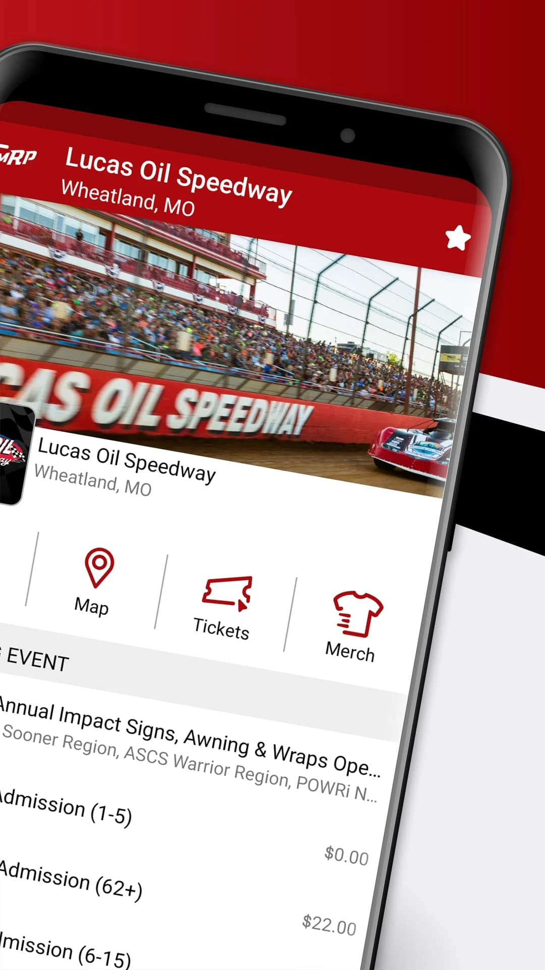 MyRacePass - Official MRP App Screenshot 2