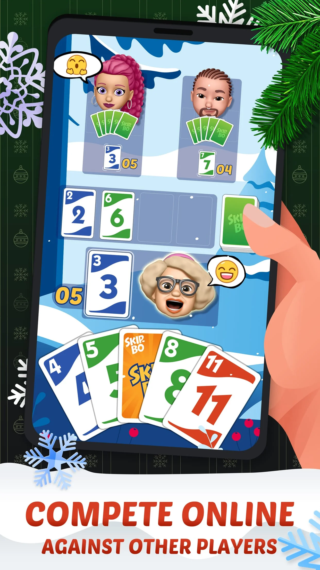 Skip-Bo™: Solitaire Card Game Screenshot 2