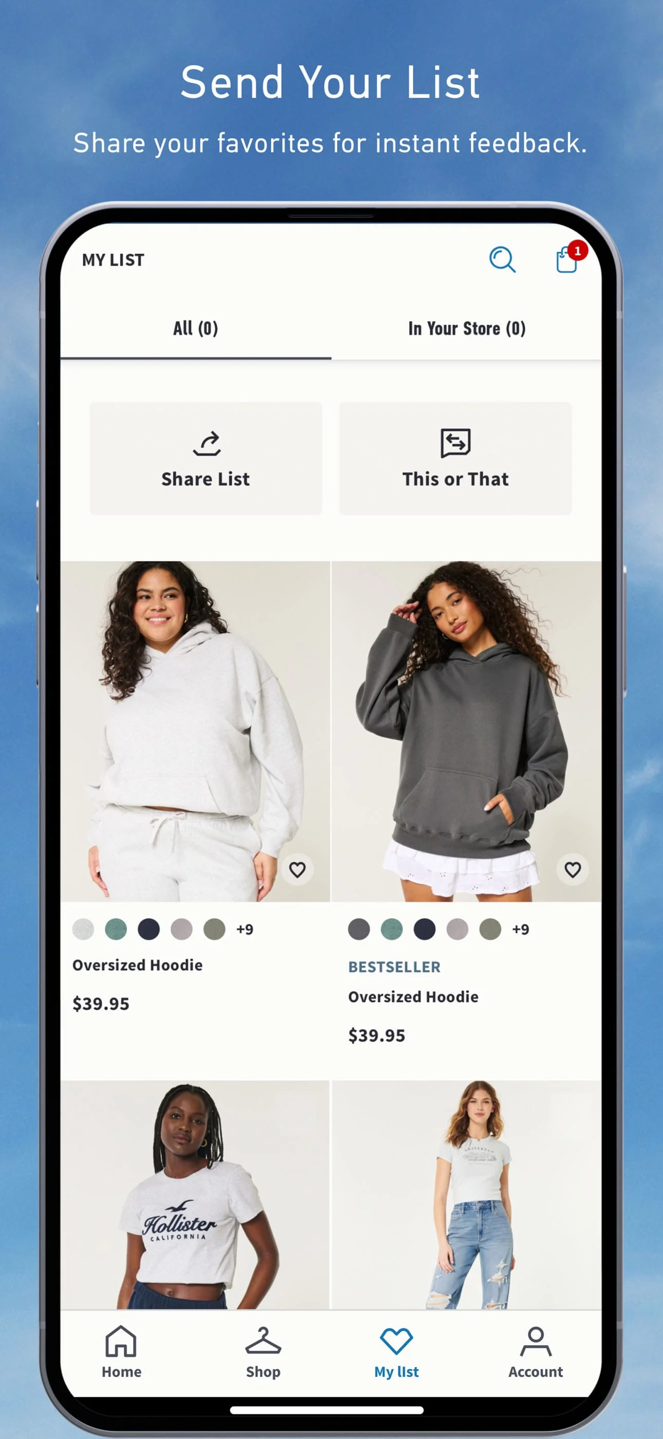 Hollister Co. Screenshot 3