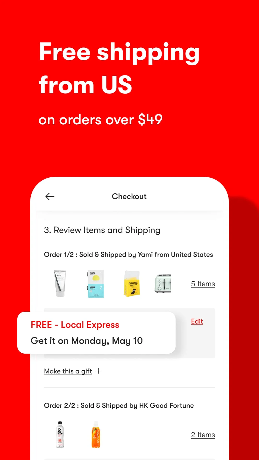 Yamibuy: Asian Grocery & Goods Screenshot 3
